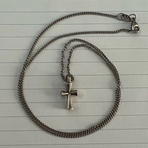 james avery st teresa cross necklace